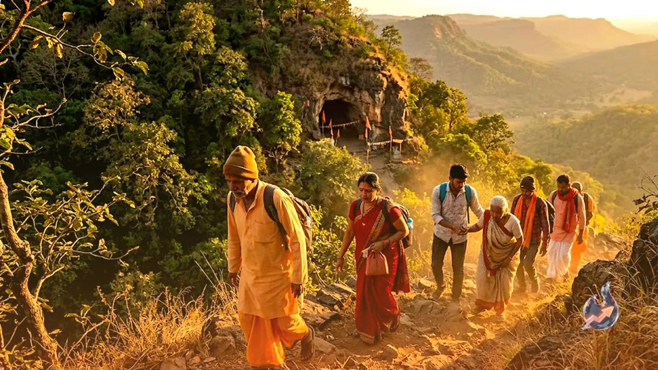 A spectacular alternative to Kashmir's pilgrimage hidden deep in the Vindhyachal mountains of Madhya Pradesh