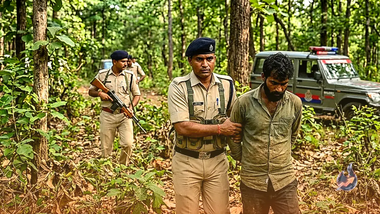 Dewangana Ghati Gang Rape Suspect Captured After Police Shootout in Madhya Pradesh Forest