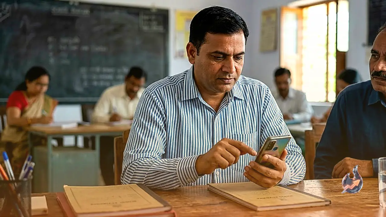 मध्य प्रदेश के स्कूलों में ई-अटेंडेंस का नया फरमान: अब 'हमारे शिक्षक' ऐप पर छुट्टी के समय लॉगआउट अनिवार्य