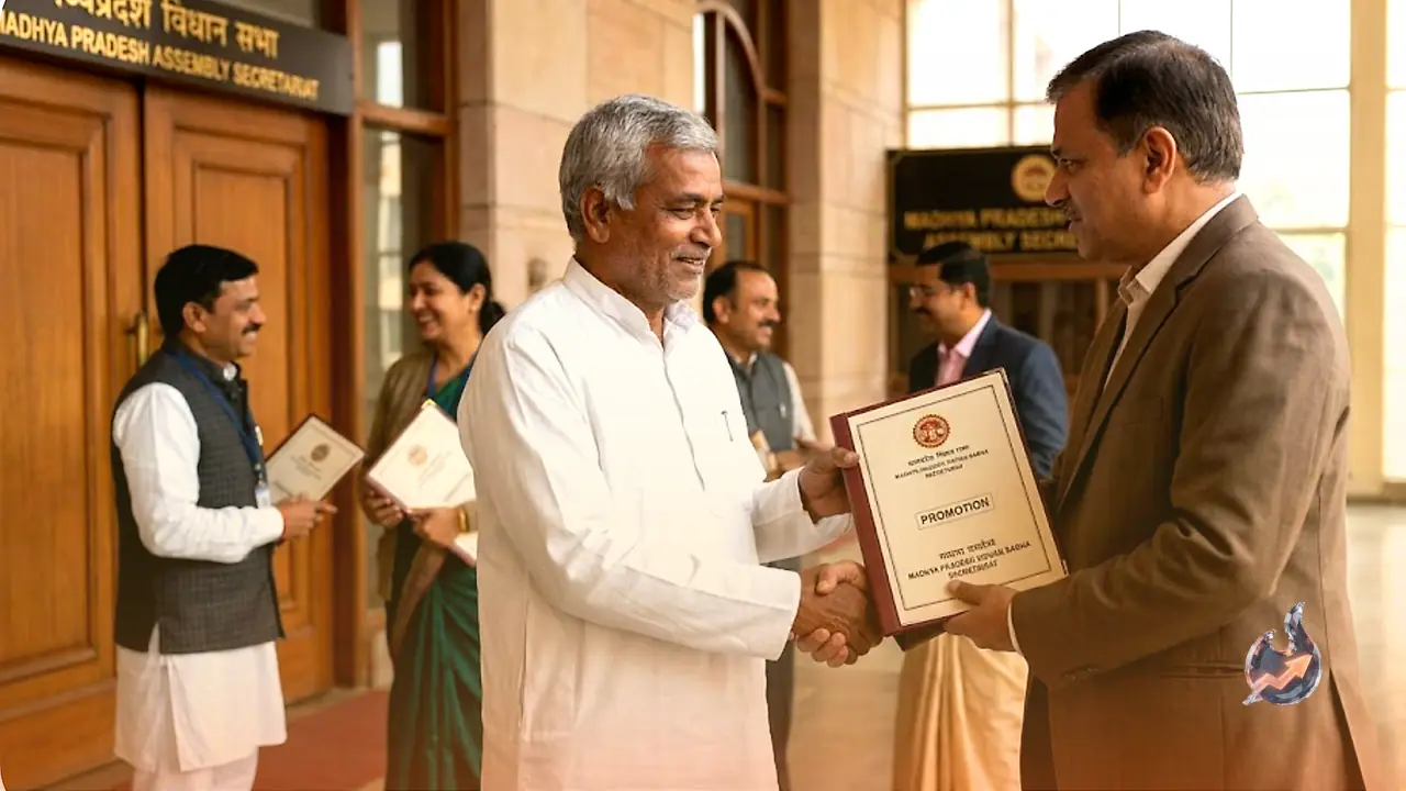 Madhya Pradesh Employees Get Promotions After 10 Year Freeze As Assembly Secretariat Issues 12 Orders First