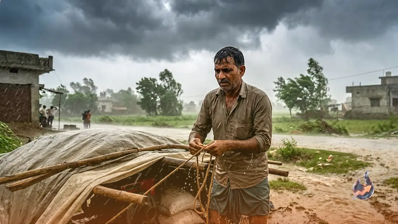 Severe Monsoon Warning For Madhya Pradesh As Bhind Braces For Extreme Red Alert Storms