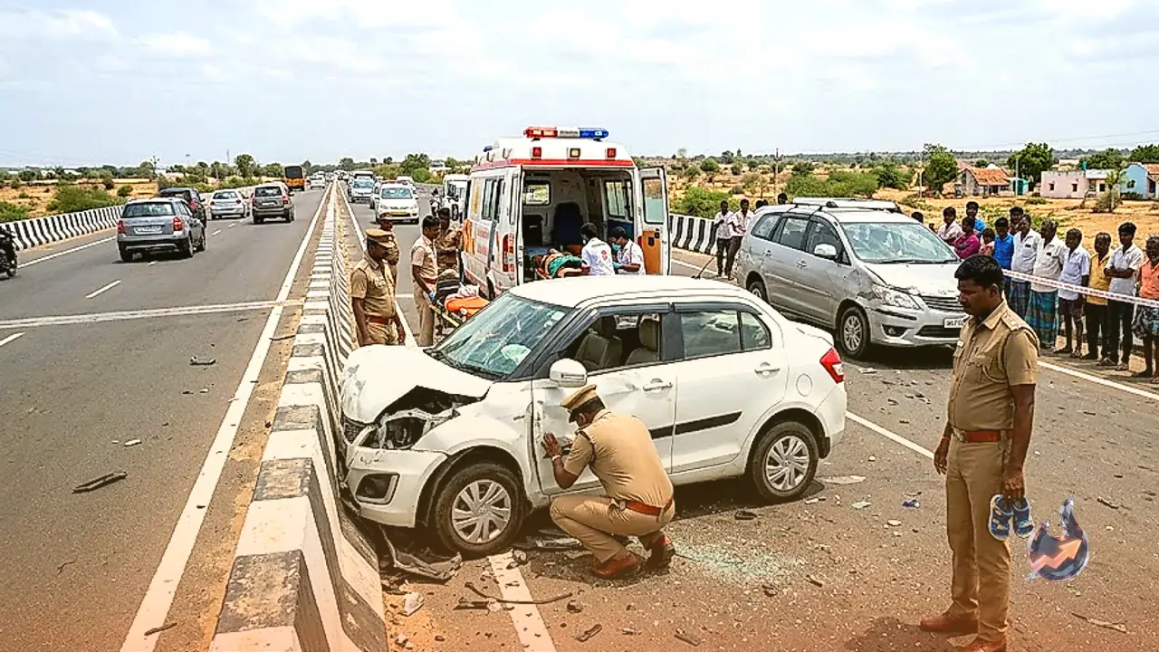 Tragic Collision Near Melur in Madurai Claims Five Lives Including Three Year Old Toddler