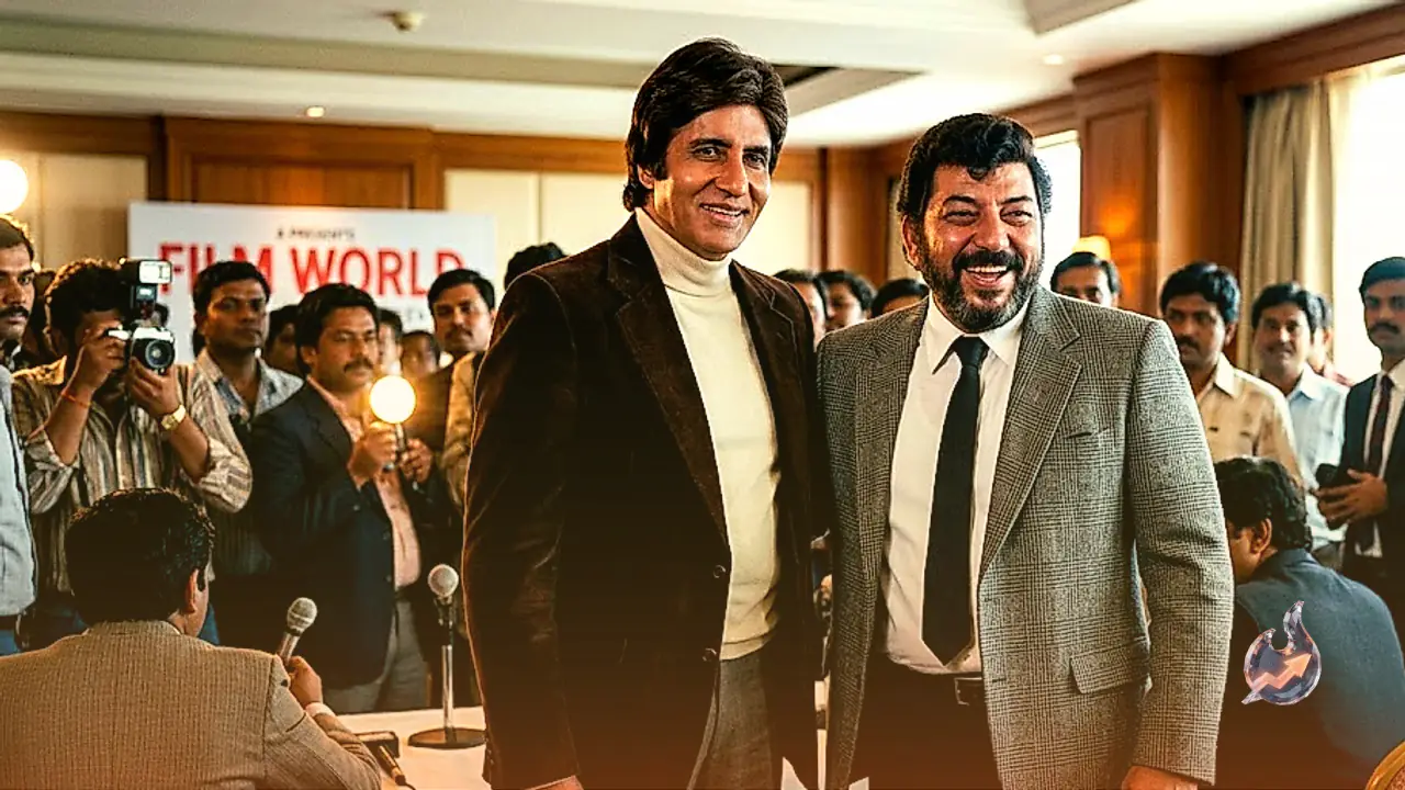 When Amjad Khan Played Amitabh Bachchan's Father Despite Being Just Two Years Older as the Iconic Pair Dominated 1981 With Five Major Releases