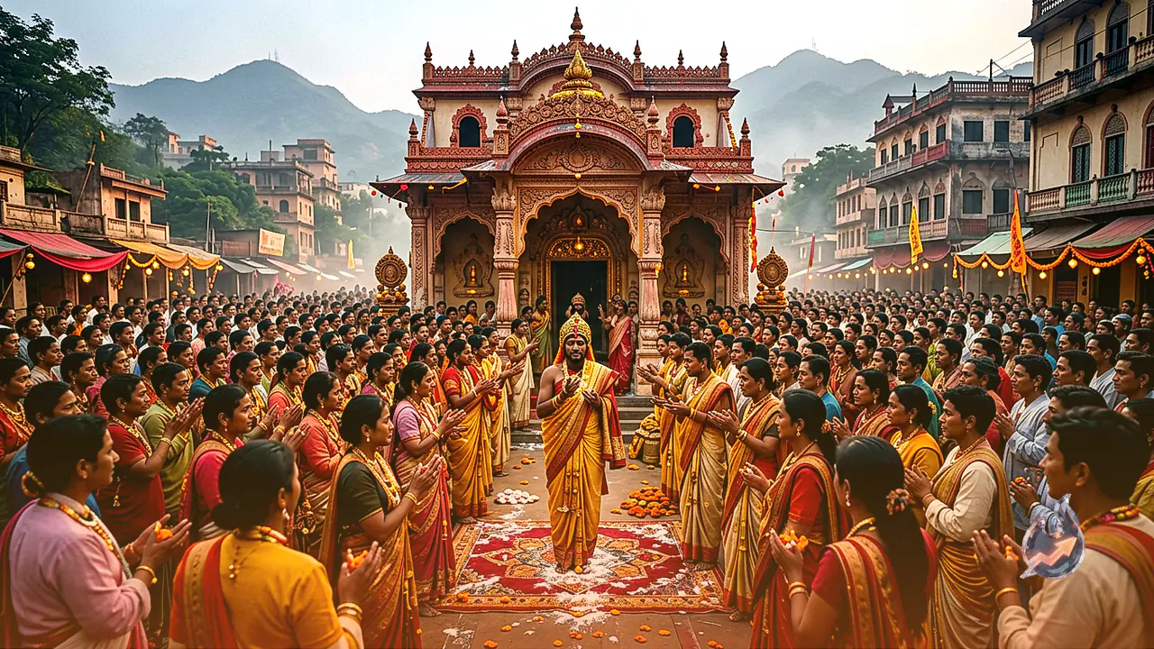 महाराणा सुल्तान सिंह के दौर से पूजित सगस जी बावजी की जयंती पर उदयपुर में उमड़ी अपार भीड़