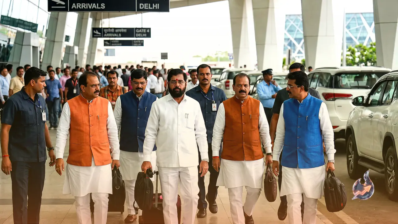Maharashtra Political Storm: Six Uddhav Thackeray MPs Land in Delhi, Set to Join Shinde Camp Today