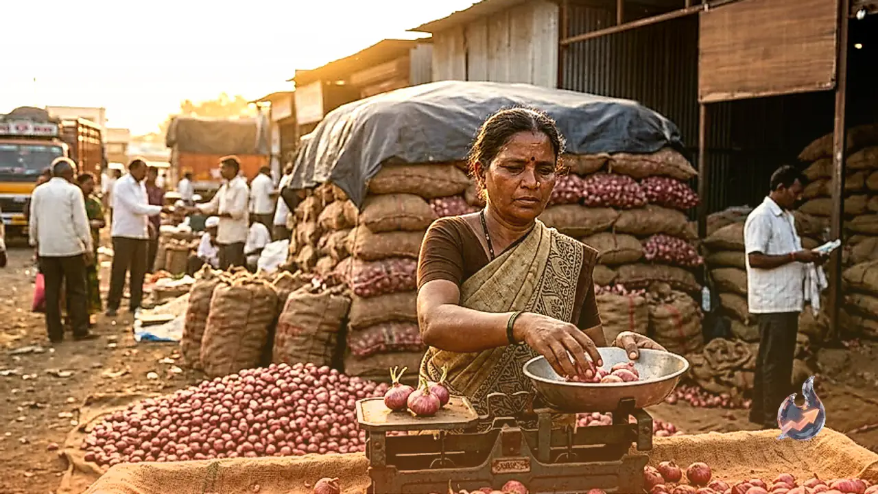 महाराष्ट्र में भंडारण संकट और खराब मानसून से प्याज-चावल की कीमतों में भारी उछाल