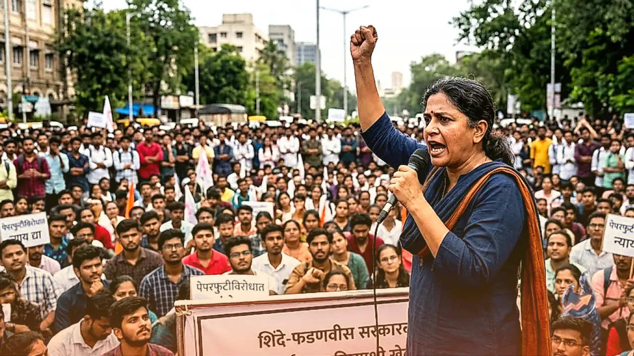 Competitive Exam Leak Controversy Deepens in Maharashtra as Shiv Sena UBT Issues Stern Warning to State Government