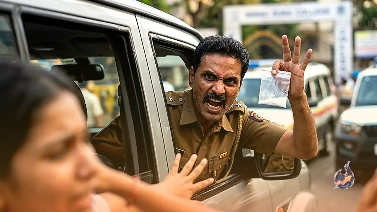 Maharashtra Police Driver Suspended Over Viral Video Threatening Students With Fake Drug Charges