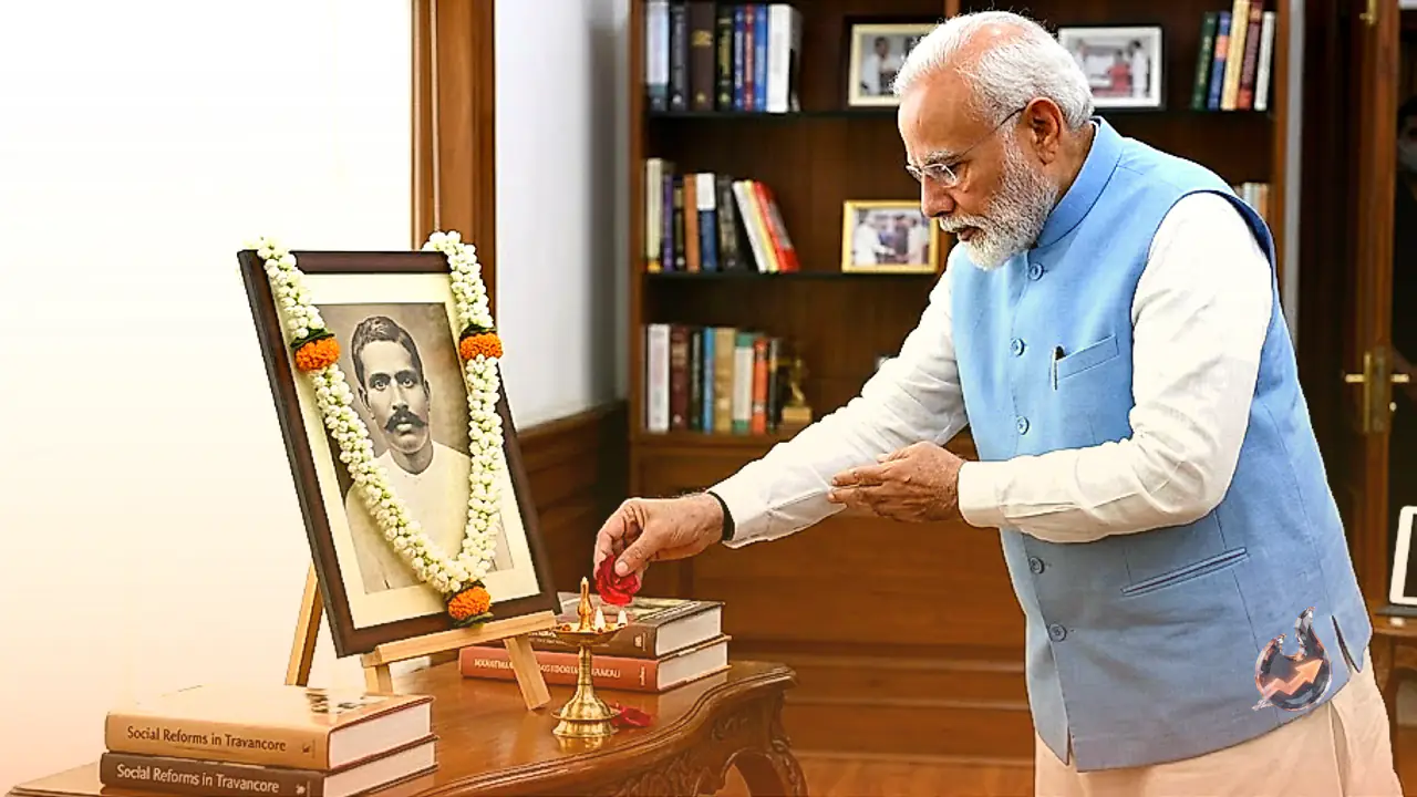 Narendra Modi Remembers Mahatma Ayyankali on Birth Anniversary, Highlighting His Legacy of Social Justice and Education