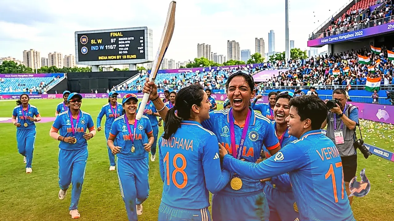 Indian Women Clinch Historic Cricket Gold To Push Nation Into Asian Games Top Eight