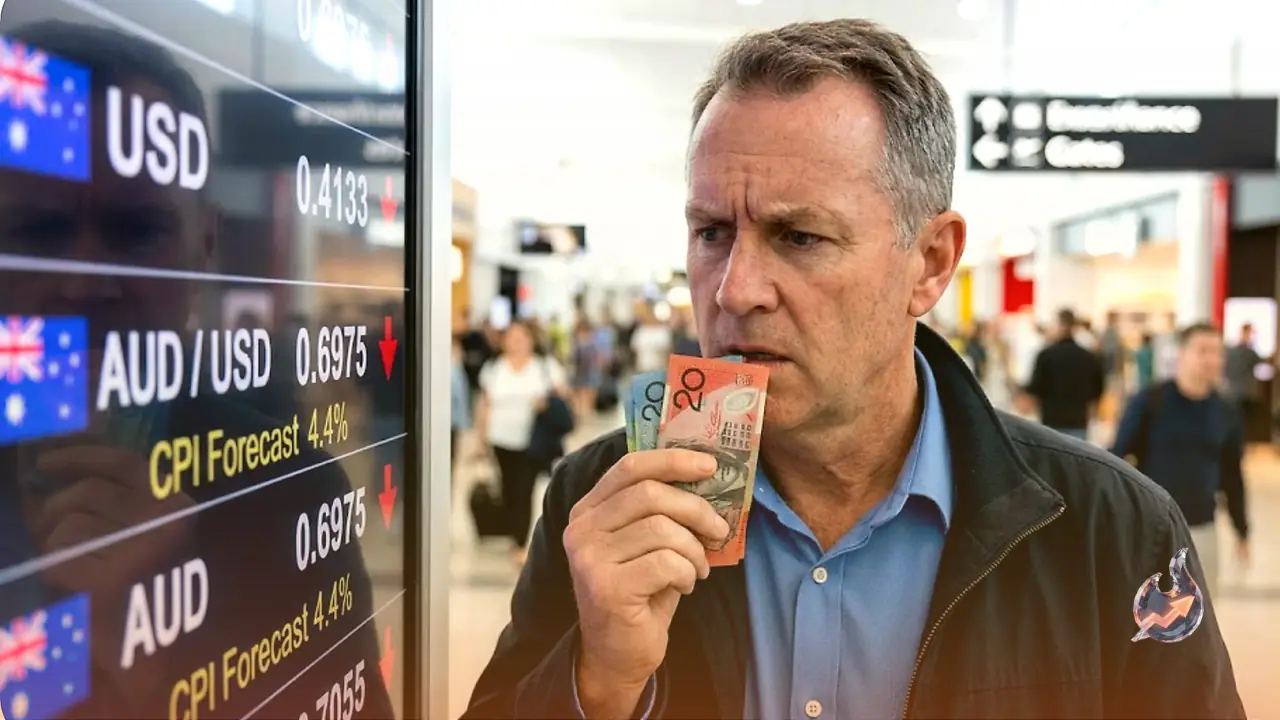 Aussie Dollar Slides to Two-Month Low as Australia's May Inflation Looks Set to Climb Again