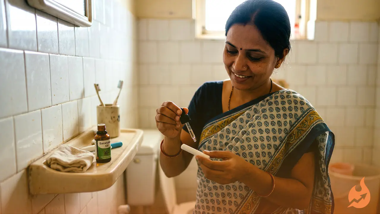 Skip Pricey Air Fresheners: This 2-Rupee Home Trick Keeps Your Bathroom Smelling Fresh for Hours