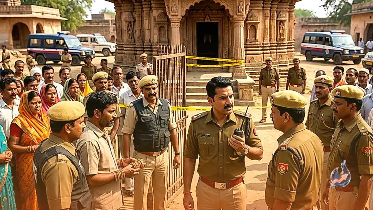 महोबा में मंदिर परिसर में मिला पुजारी का शव, हत्या की गुत्थी सुलझाने में जुटी पुलिस