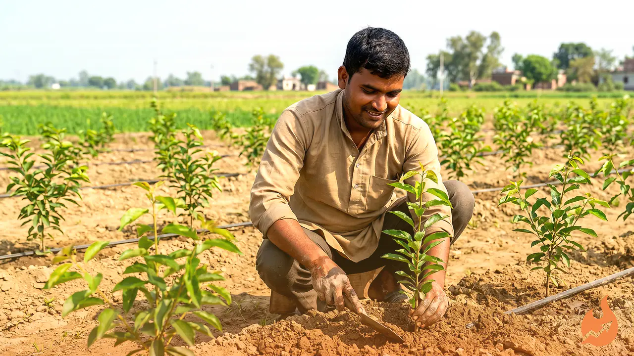 Cherries on the Plains: How Gonda Farmer Sushil Nishad's Bold Experiment Could Open a New Income Stream for the Region