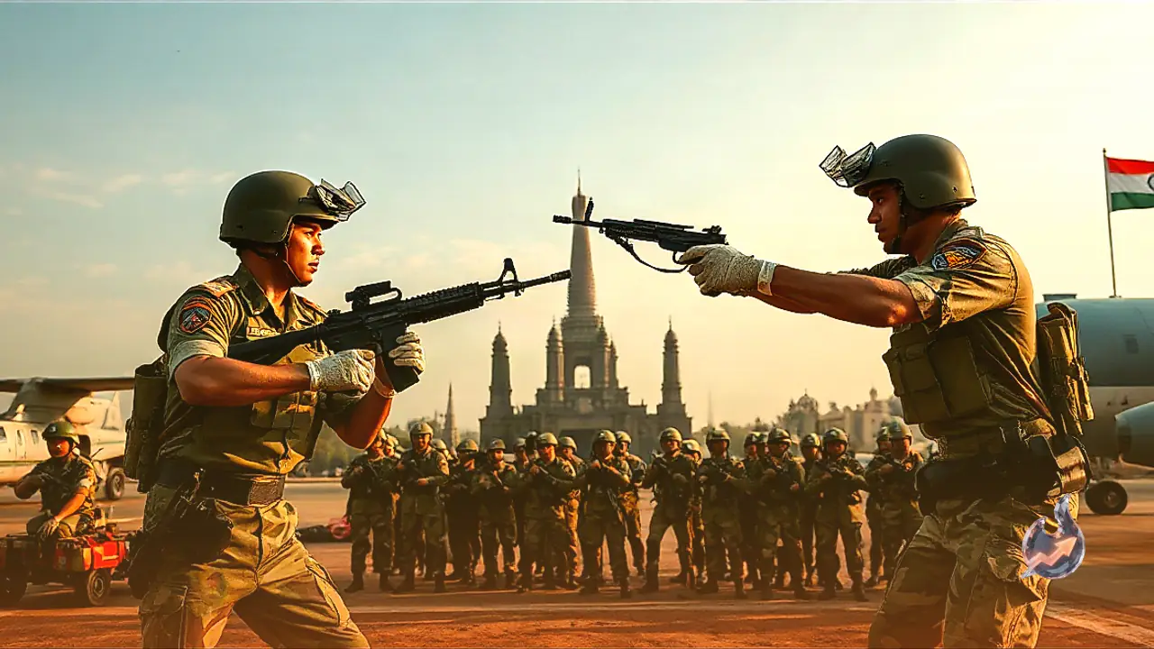 Indian Army AMAR Tech Meets Thailand's Muay Thai at Maitree-15 Joint Exercise