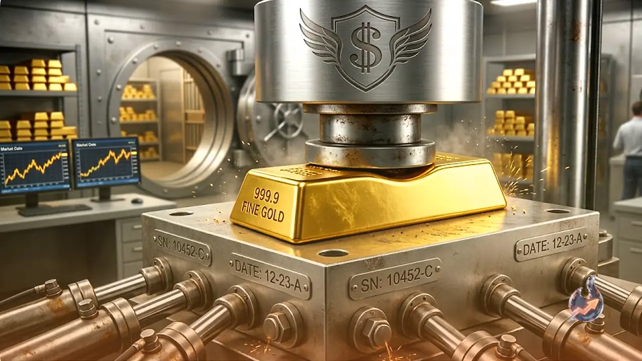 A Firmer Dollar Squeezes Bullion, but Central-Bank Buying Refuses to Let It Fall Far
