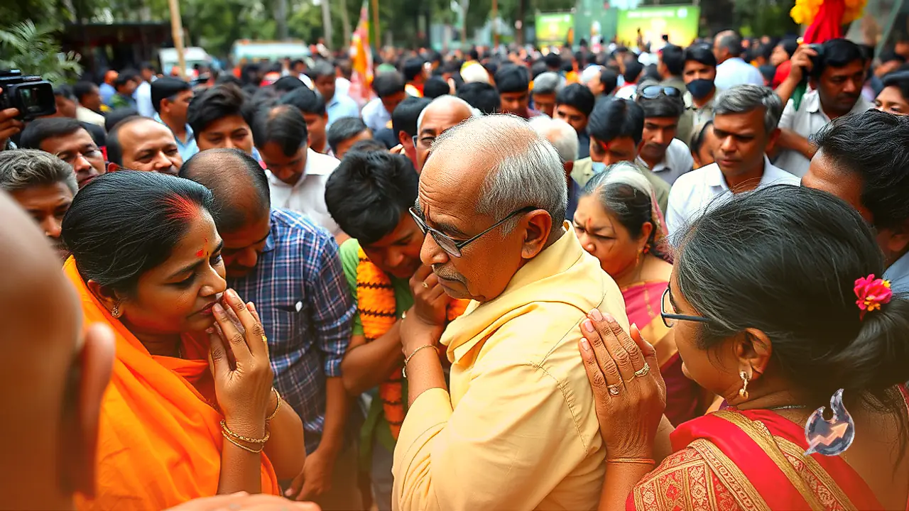 पुणे में नाना पाटेकर के अंतिम संस्कार पर बिलख पड़े मकरंद अनासपुरे, नाम फाउंडेशन के सीईओ को गले लगाकर रोए