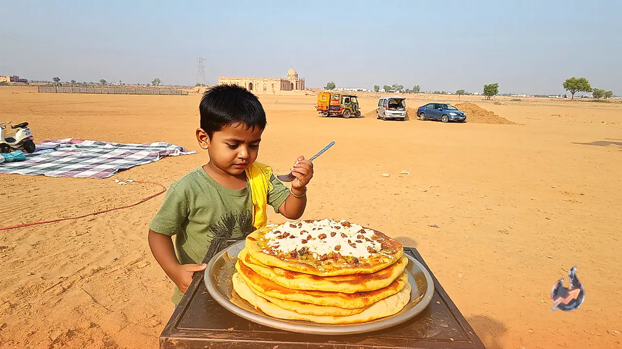 Make Delicious Cheesy Moong Dal Pancakes for Kids with Pizza Flavor