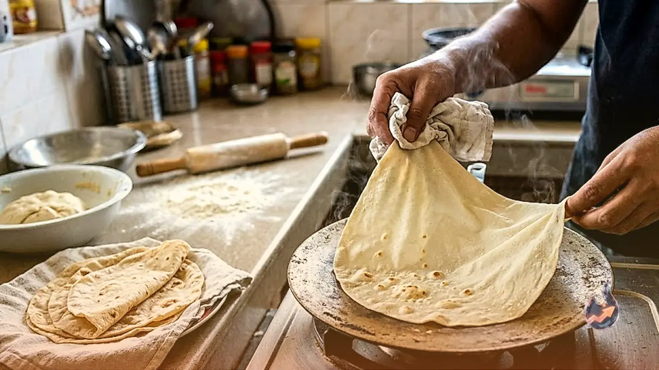 Make Restaurant-Soft Rumali Roti on a Standard Flat Tawa With Simple Kneading and Baking Secrets