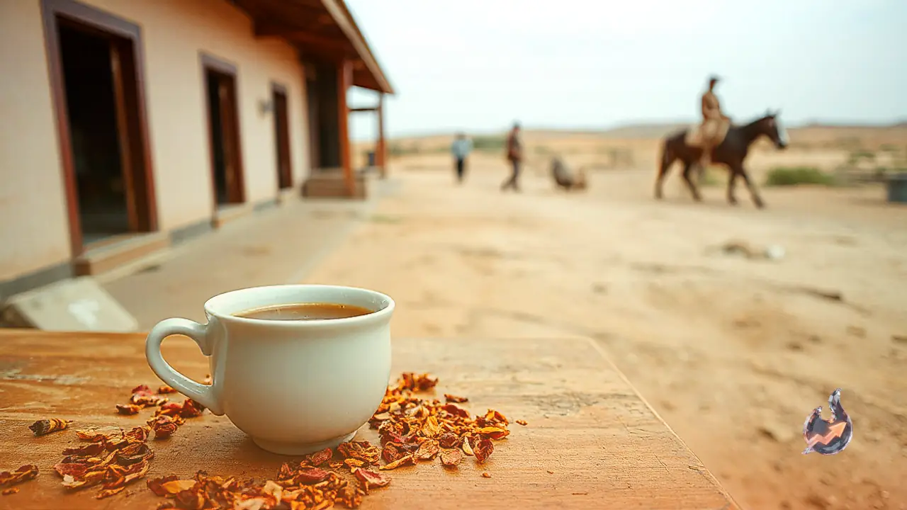 Make Special Five Spice Rose Tea at Home with Caramelized Sugar and Dried Rose Petals