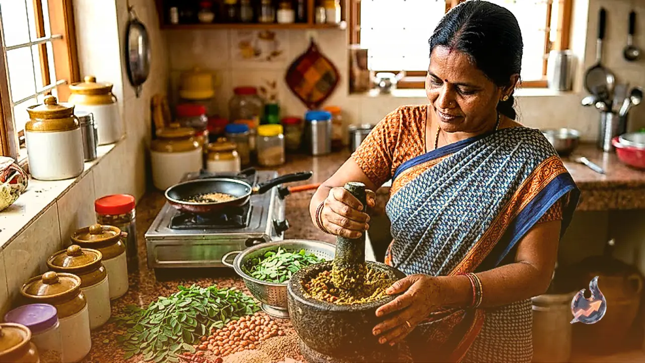 Make Tangy Drumstick Leaves Chutney at Home: Complete Step-by-Step Recipe from Roasting to Grinding