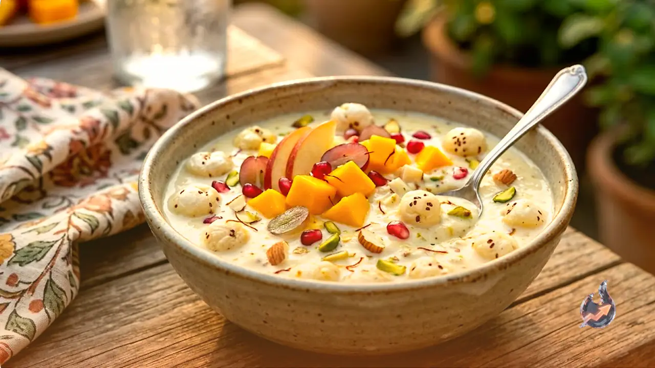 Summer Evenings Just Got Sweeter with This Chilled Makhana and Fresh Fruit Rabri