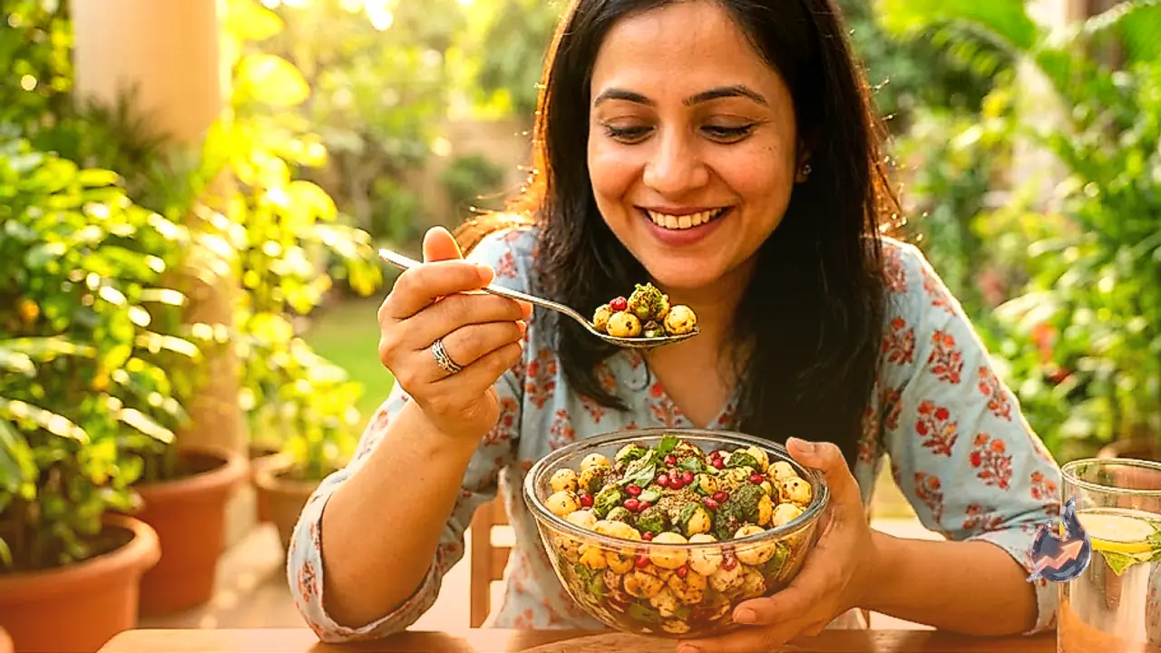 This Roasted Makhana Chaat Doubles As A Weight-Friendly Breakfast