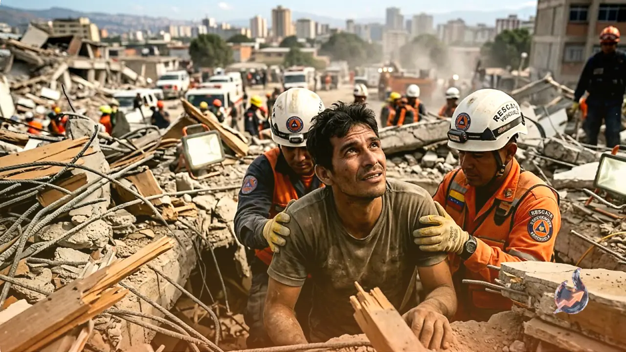Trapped Under Rubble for 55 Hours, Venezuela Quake Survivor Refused to Give Up Hope