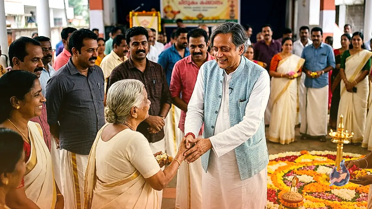 मलयालम नववर्ष चिंगम 1 के अवसर पर शशि थरूर ने मल्याली समाज को दी शुभकामनाएं