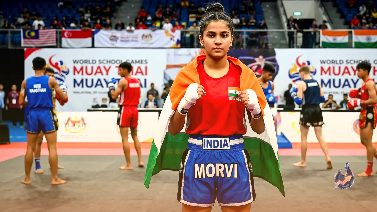मलेशिया में Muay Thai रिंग में उतरेंगी अलवर की Morvi Singh, भारतीय टीम में राजस्थान की एकमात्र छात्रा बनीं