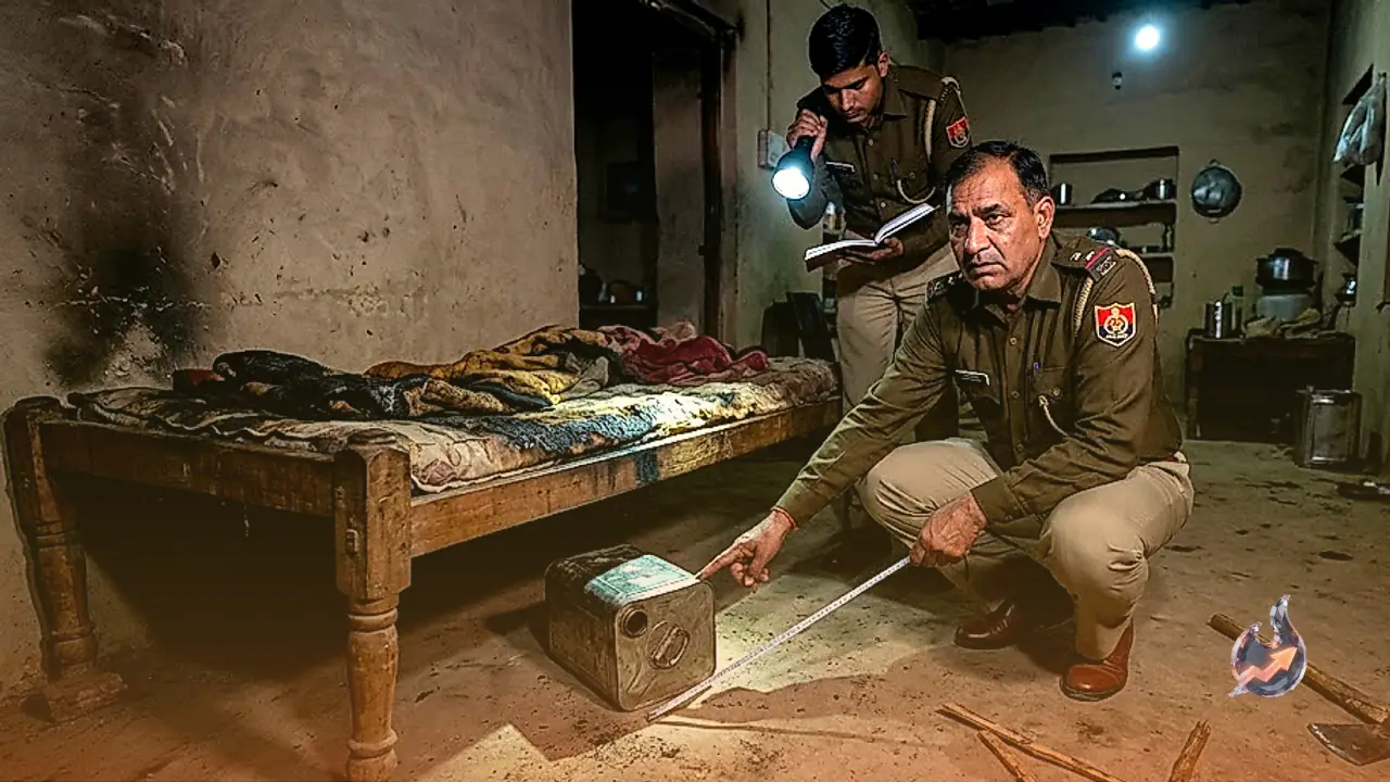 Man assaults sleeping wife with stick and axe, sets her ablaze over alcohol feud in Didwana-Kuchaman