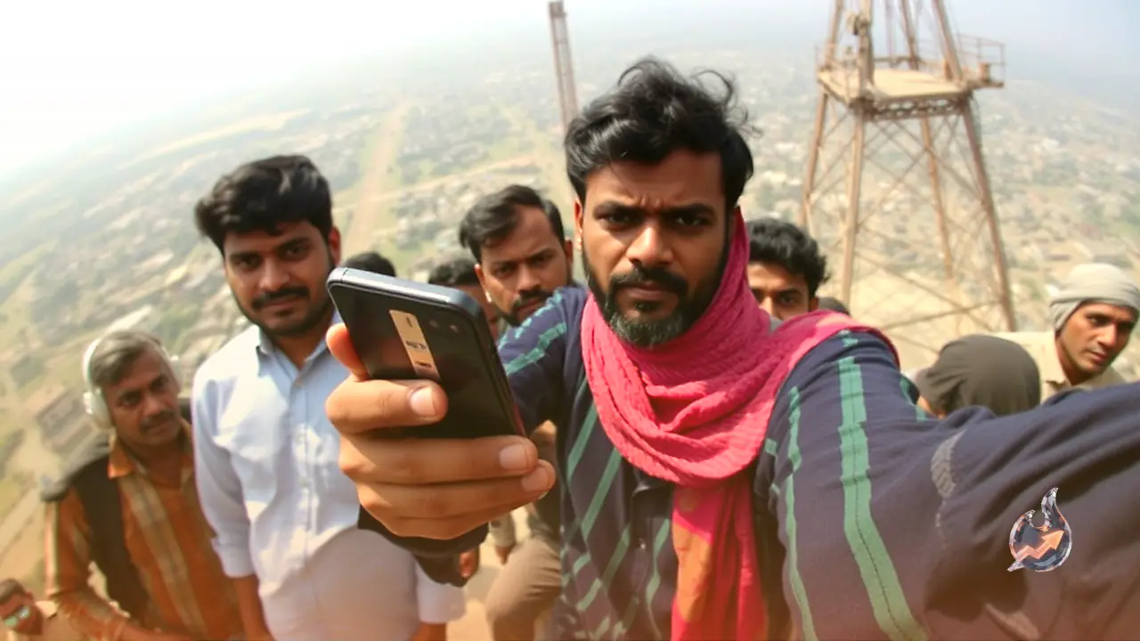 हरिद्वार में मोबाइल टावर पर चढ़ा उत्तर प्रदेश का युवक, पत्नी को बुलाने की जिद पर अड़ा