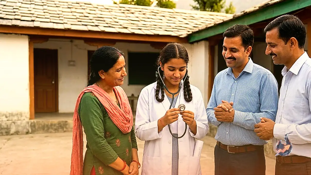 Her Mother Earns Rs 6,000 a Month as a School Worker, and Priyanka Just Cleared NEET to Become Her Village's First Doctor