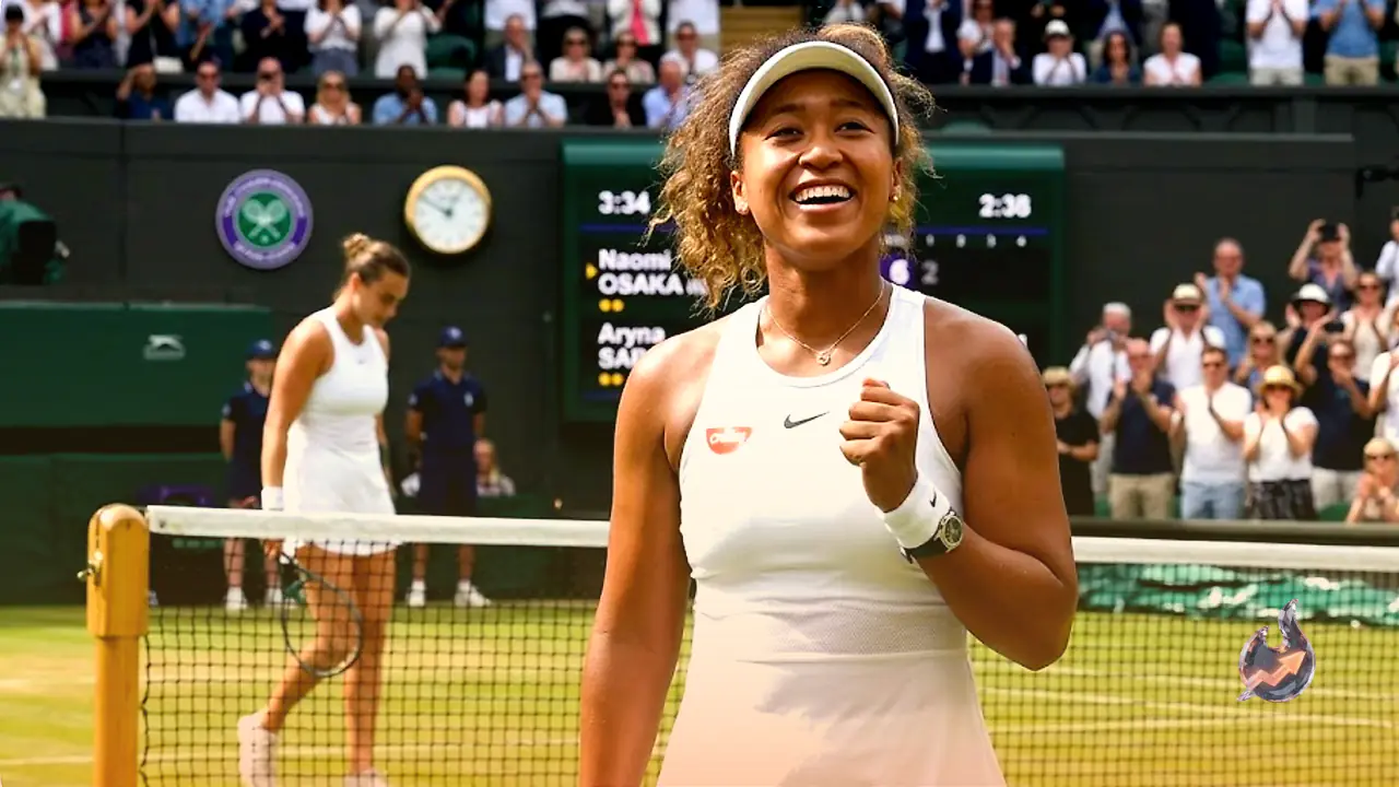 Naomi Osaka credits new coach and her mum's cooking as she stuns Sabalenka to reach Wimbledon quarters