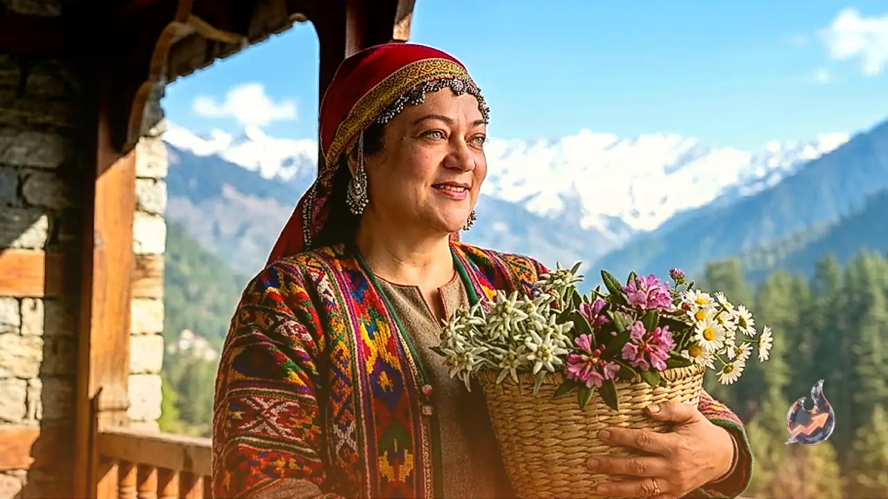 Veteran Actress Mandakini Recreates Her Iconic Mountain Look During A Serene Getaway To Manali