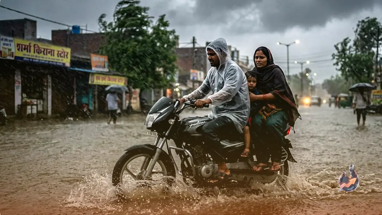 Monsoon Turns Ferocious: Fierce Winds and Torrential Rain Trigger IMD Alerts from Delhi to Bihar