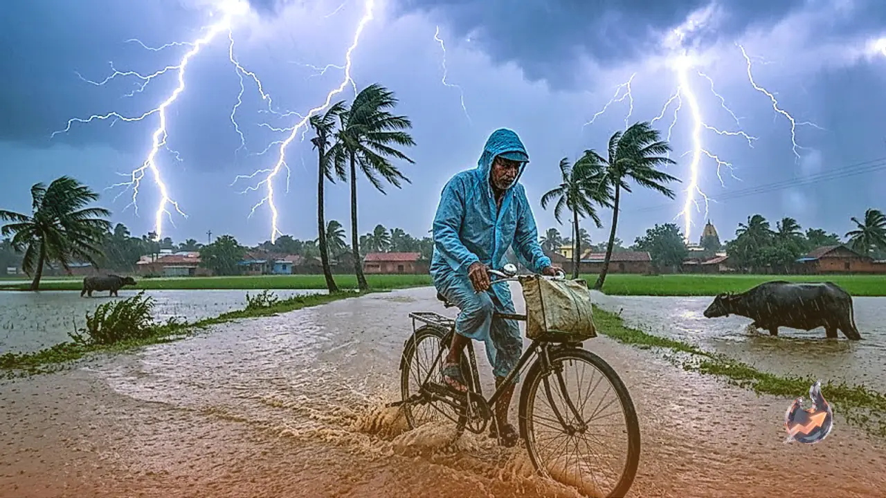 Monsoon Fury: Heavy Rainfall Alert for 18 States as IMD Issues Warning