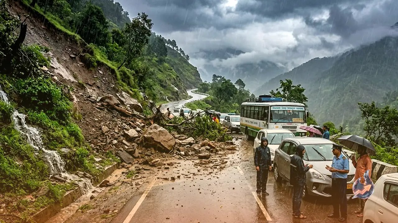 Monsoon Fury: Haryana Sees Heavy Showers While Himachal Roads Stay Blocked, IMD Sounds Alert