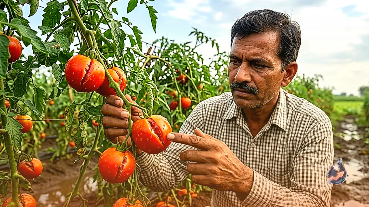 मानसून की बारिश में टमाटर की फसल फटने से कैसे बचाएं, कृषि विशेषज्ञ ने बताए कारगर उपाय