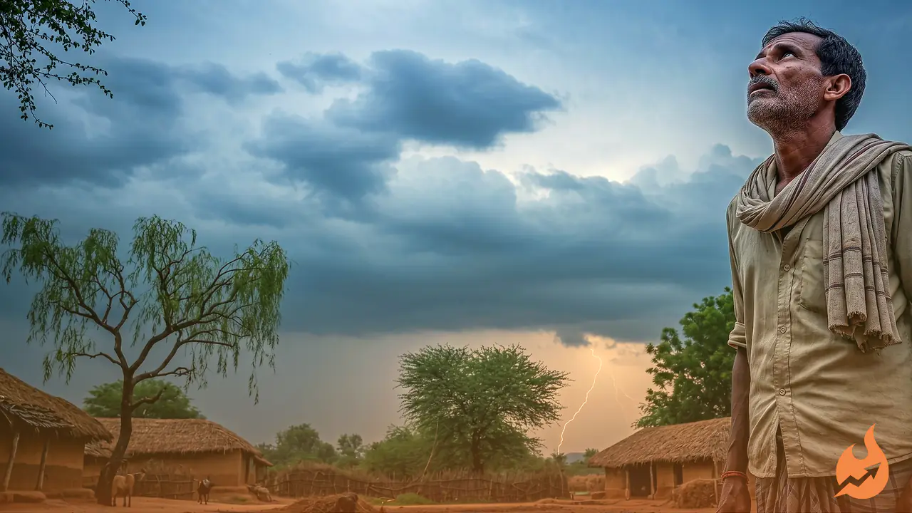 Monsoon Stalls but Storms Loom: IMD Sounds Alert Across 14 States as Heat Set to Return to Delhi