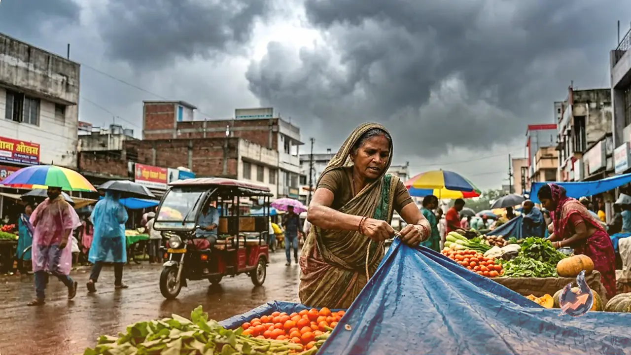 Jharkhand's Sluggish Monsoon Set for a Turnaround Today as Orange Alert Hits Ranchi and Several Districts