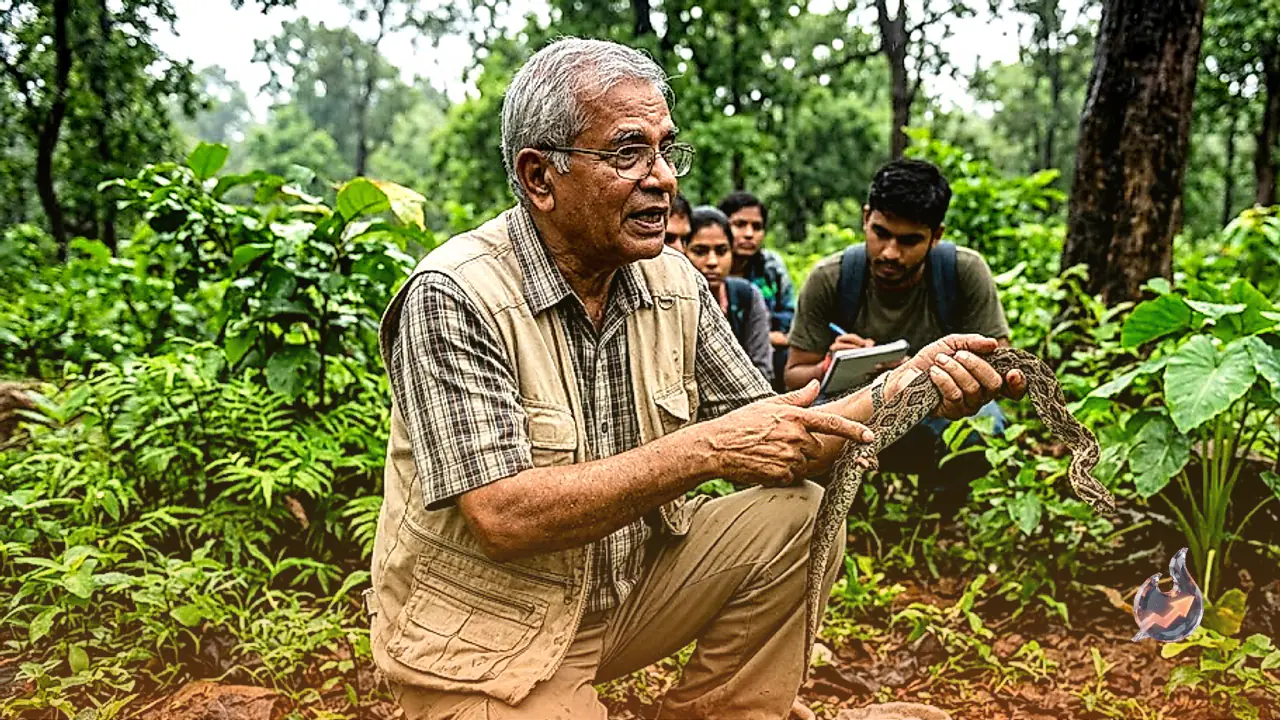 Monsoon Snake Breeding Science Explained as Palamu Expert Dr. DS Srivastava Details Unique Viper Species Biology