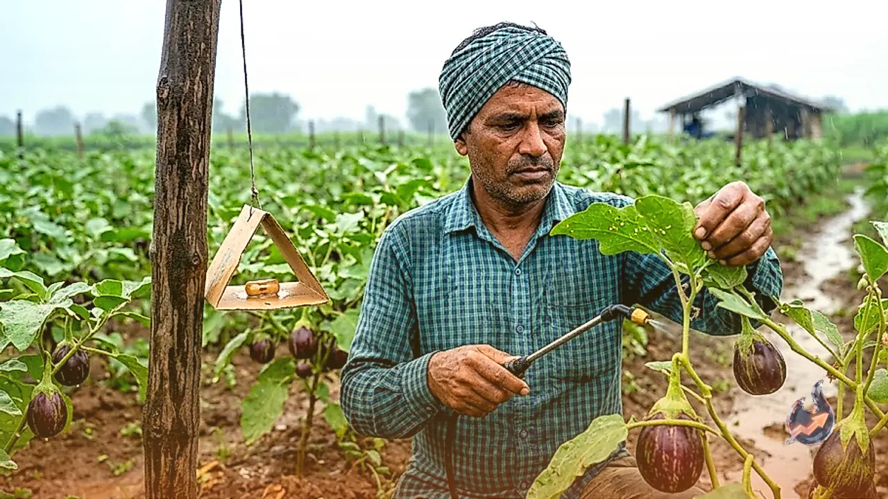 A New Defense Strategy for Eggplant Farmers Battling Destructive Borers This Monsoon