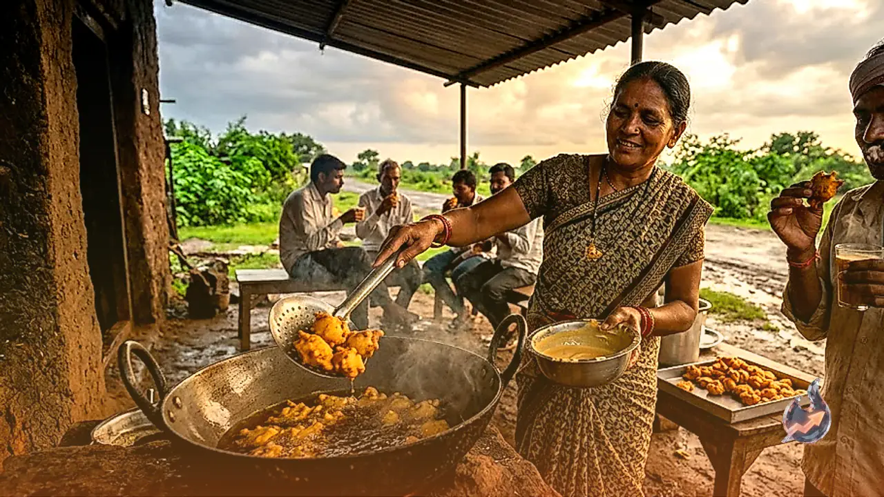 This Rainy-Season Besan Fritter From Chambal Takes Just 5 Minutes to Cook