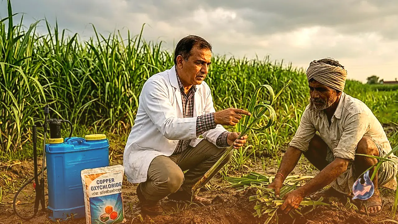 Curled Leaves And A Vinegar-Like Smell Signal This Dangerous Sugarcane Disease As Monsoon Rains Begin