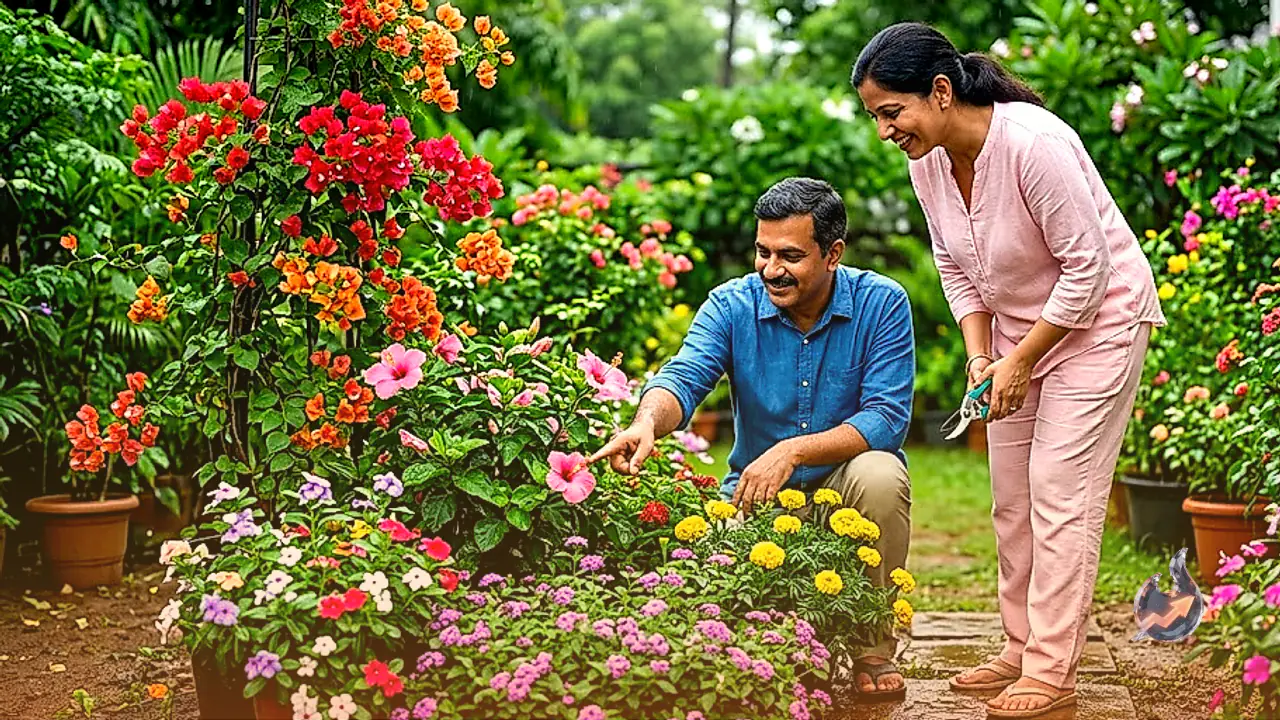 5 Low-Maintenance Plants to Boost Your Monsoon Garden with Endless Blooms