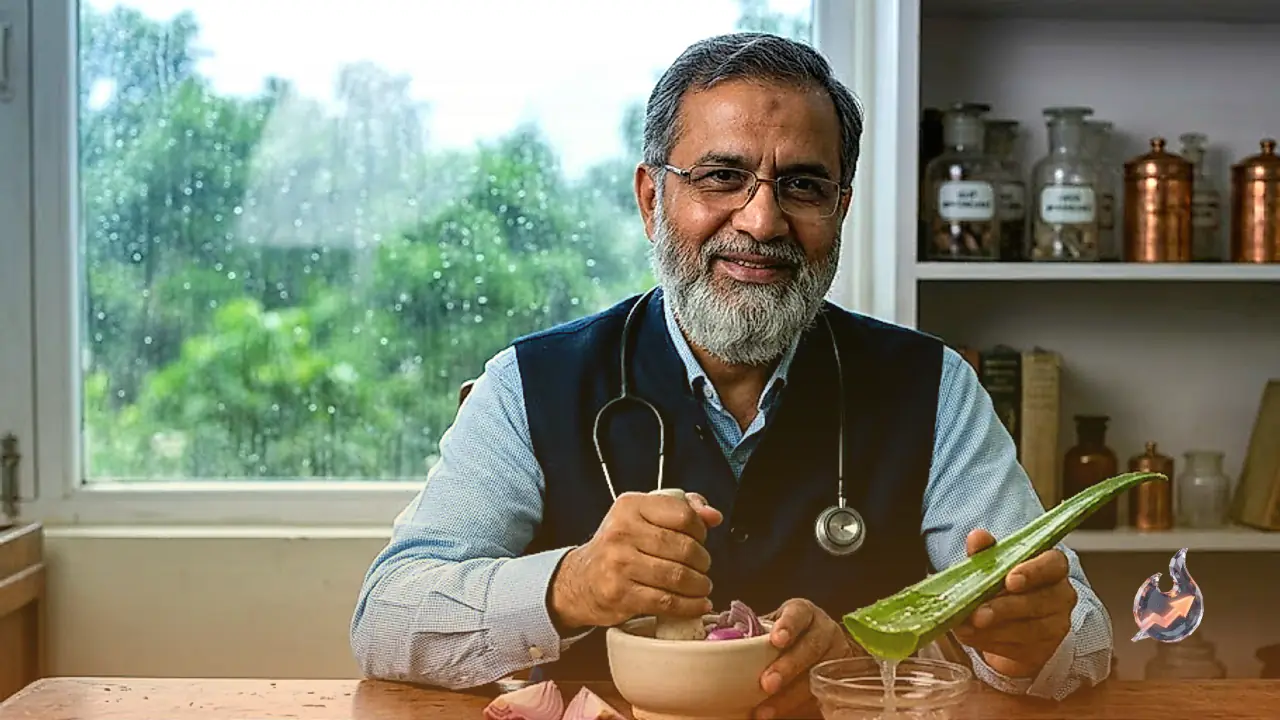 Doctor Shares an Onion-Aloe Vera Remedy to Stop Monsoon Hair Fall