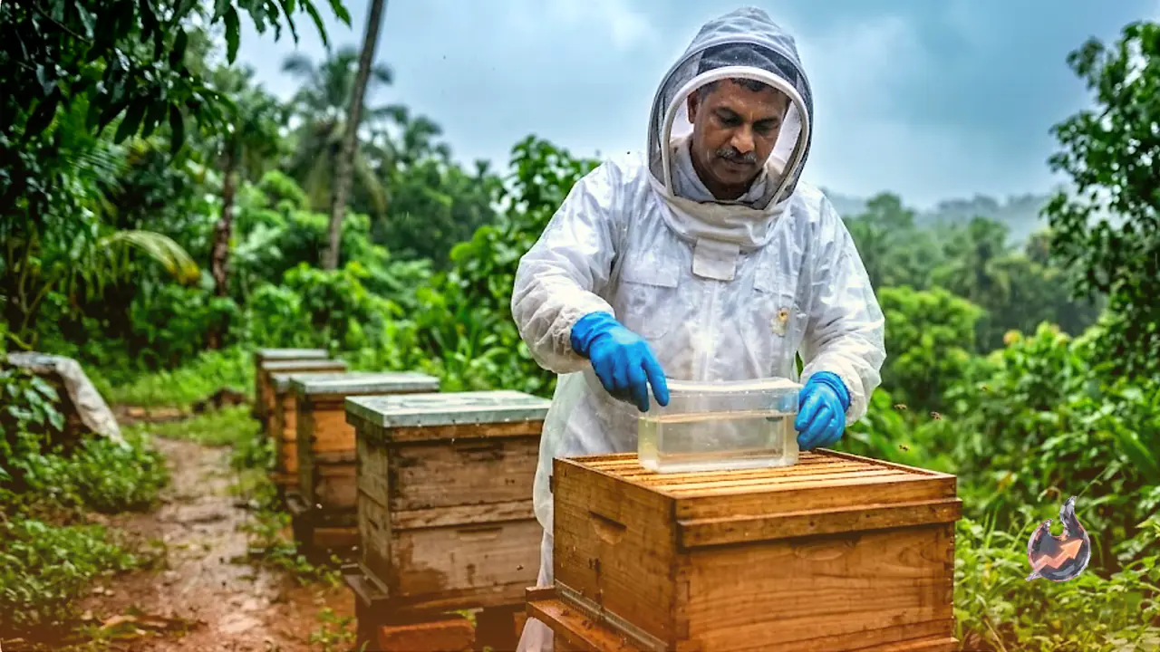Monsoon Rains Can Wipe Out an Entire Bee Colony Unless Keepers Take These Precautions