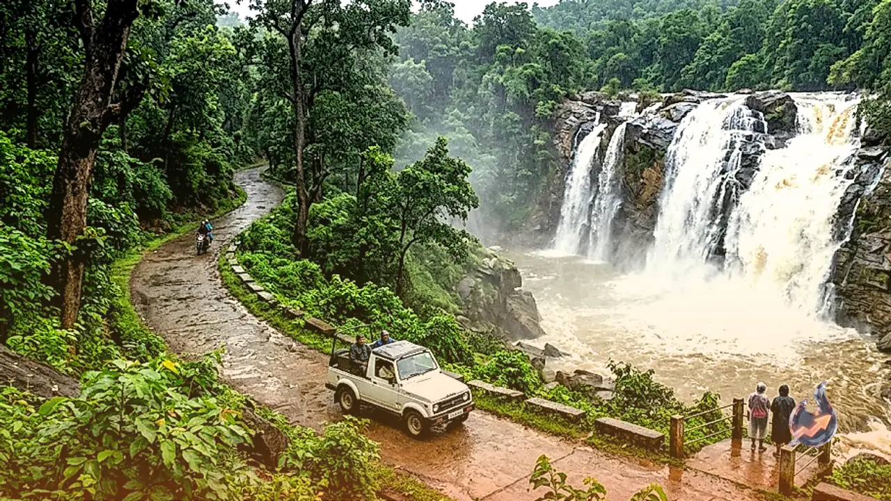 Dassam Falls Near Ranchi Turns Mesmerizing In Monsoon With A Scenic 10 Km Jungle Drive