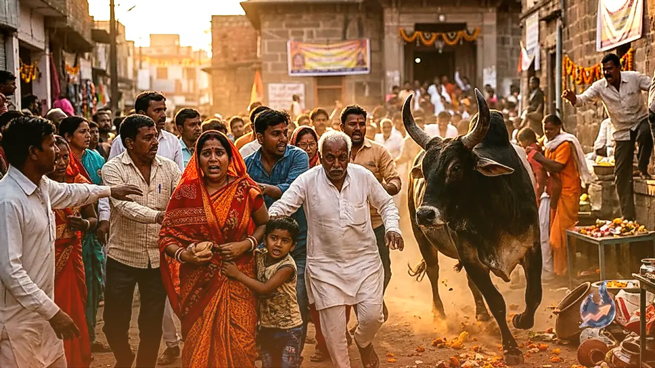 Monsoon Session Commences In Madhya Pradesh Amid UCC Buzz; Bull Triggers Panic At Multai Religious Event